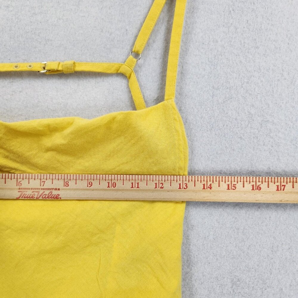 Jacquemus Dress Womens 38 US6 Yellow Le Raphia La Robe Saudade Mini Bodycon - Picture 3 of 12